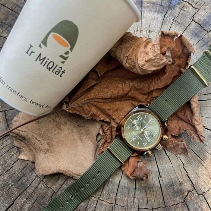Orologio Briston Clubmaster Classic Verde Oro - immagine 4
