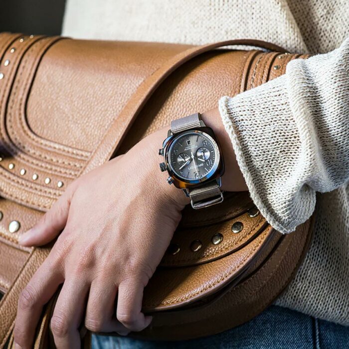 Orologio Briston Clubmaster Classic Grigio Talpa - immagine 2