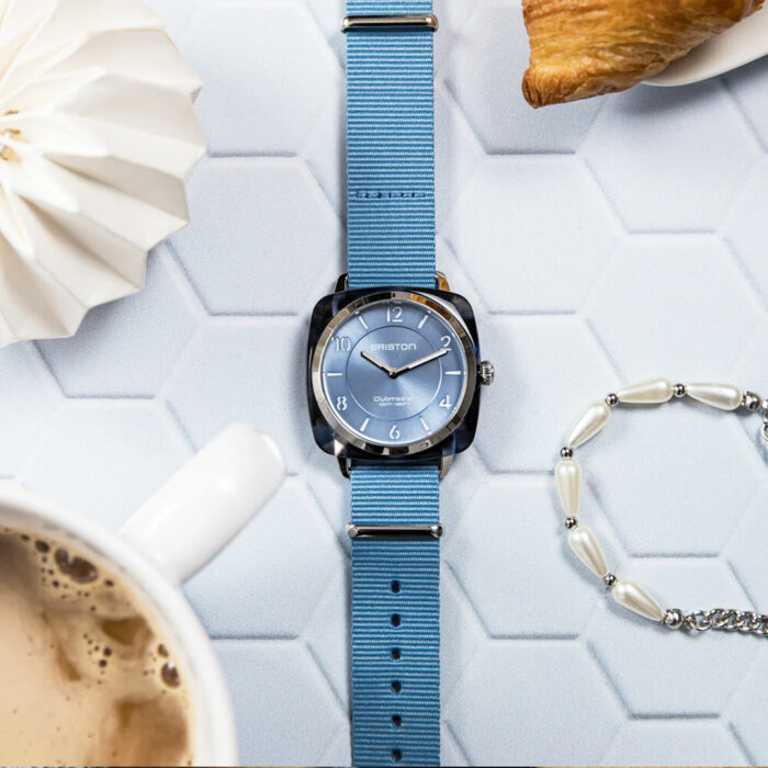 Orologio Briston Clubmaster Chic Blu Ghiacciaio - immagine 3
