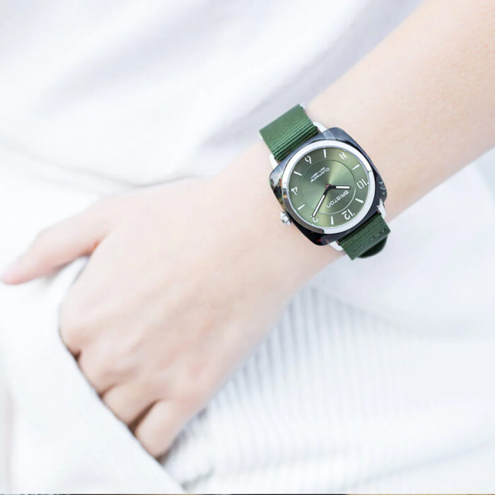 Orologio Briston Clubmaster Chic Verde Oliva Gold - immagine 2
