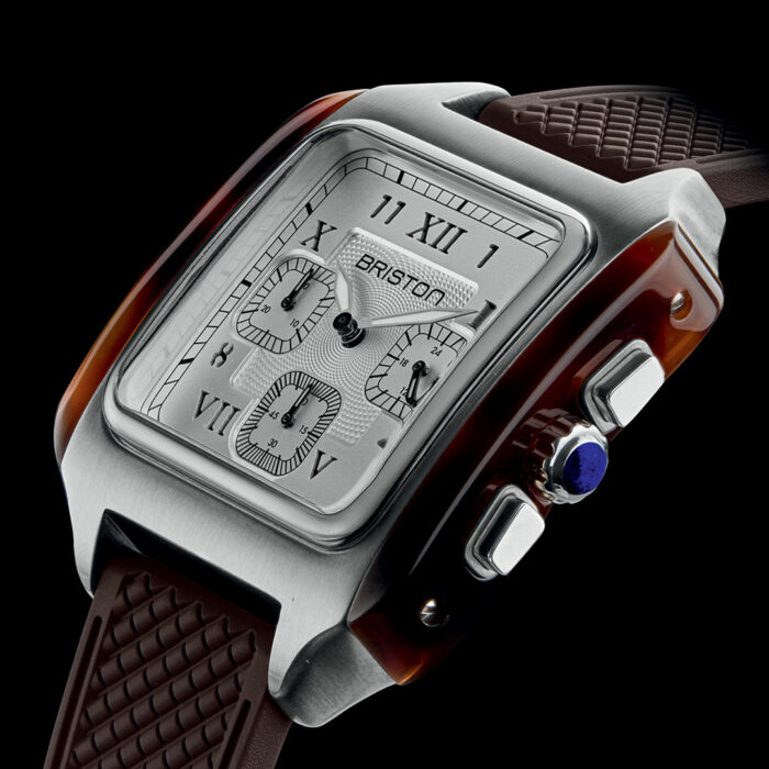 Orologio Briston Streamliner Kennedy Cronografo Marrone - immagine 4