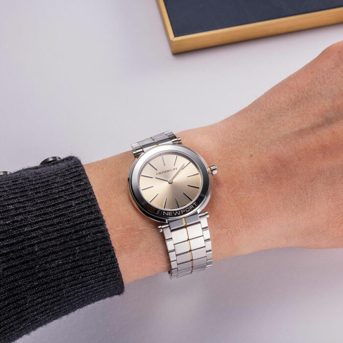 Orologio Herbelin Newport Slim Champagne Acciaio - immagine 2