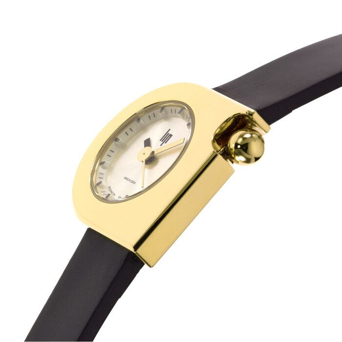Orologio Lip Mach 2000 Mini Moon Nero Oro 671169 - immagine 3
