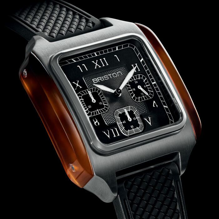 Orologio Briston Streamliner Kennedy Crono Nero - immagine 4
