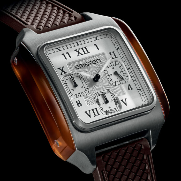 Orologio Briston Streamliner Kennedy Cronografo Marrone - immagine 3