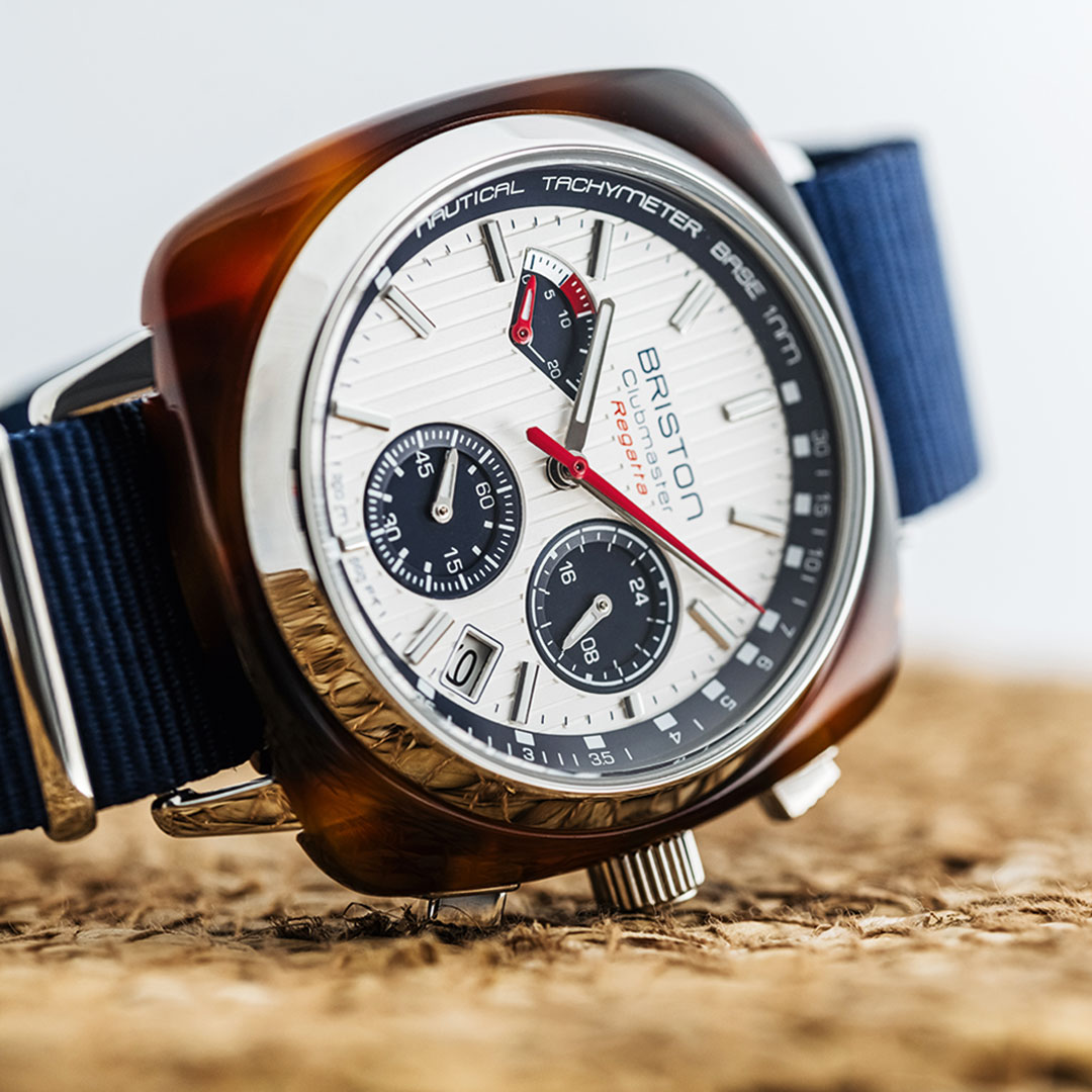 Orologio Briston Clubmaster Diver Cinturino Pelle