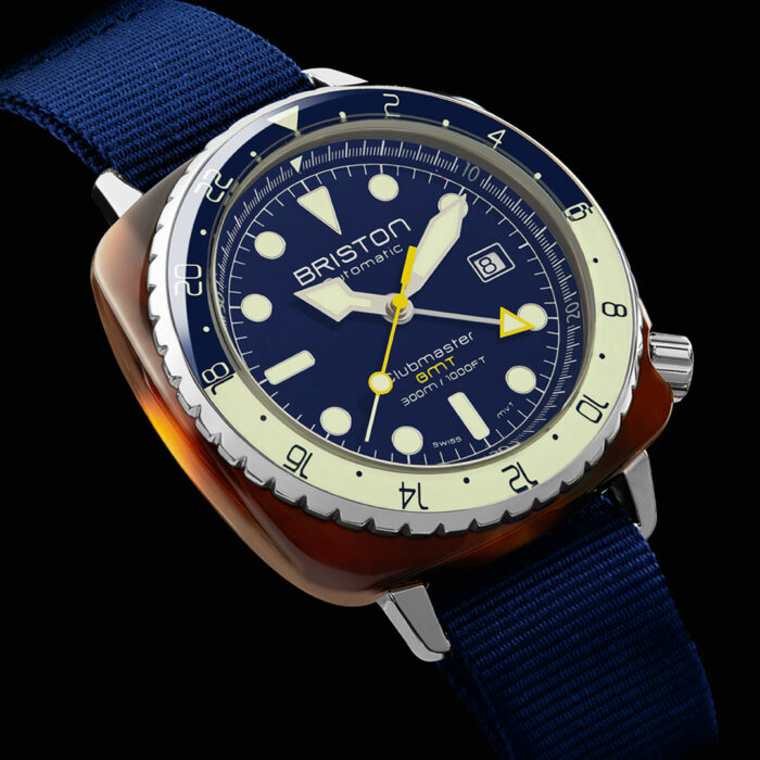 Orologio Briston Clubmaster Diver Pro GMT Blu - immagine 3