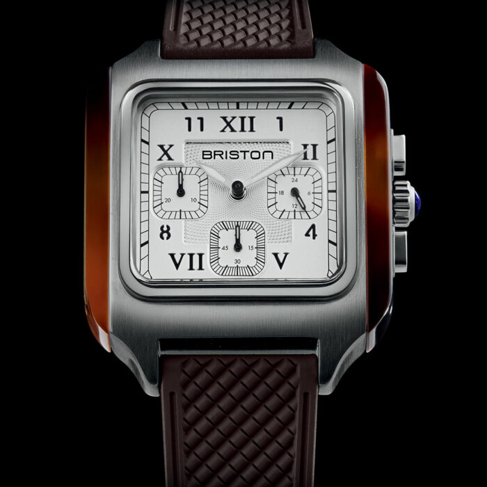 Orologio Briston Streamliner Kennedy Cronografo Marrone - immagine 2