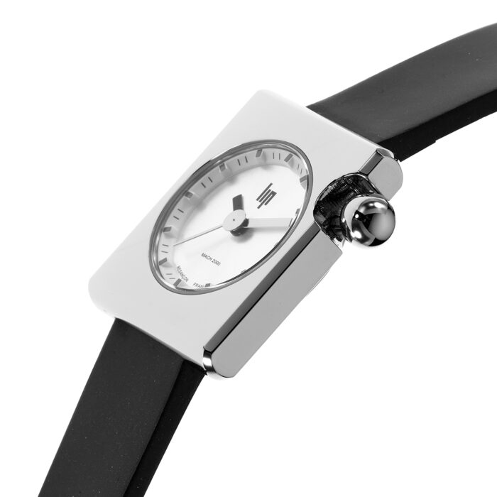 Orologio Lip Mach 2000 Mini Square Nero 671171 - immagine 4