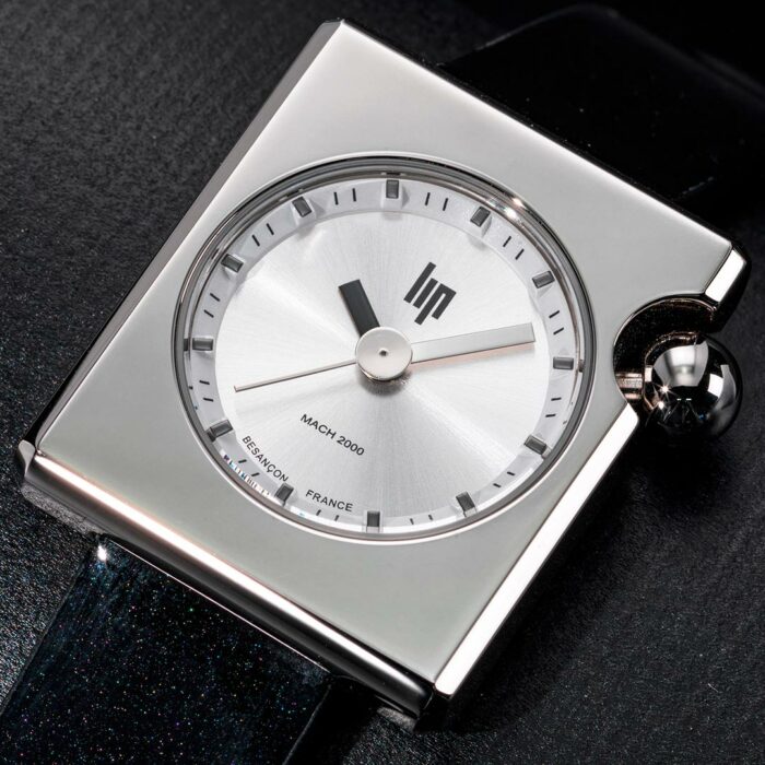 Orologio Lip Mach 2000 Mini Square Nero 671171 - immagine 2