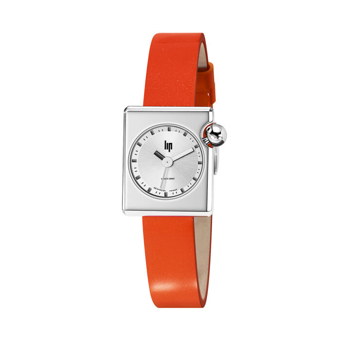 Orologio Lip Mach 2000 Mini Square Arancia 671175