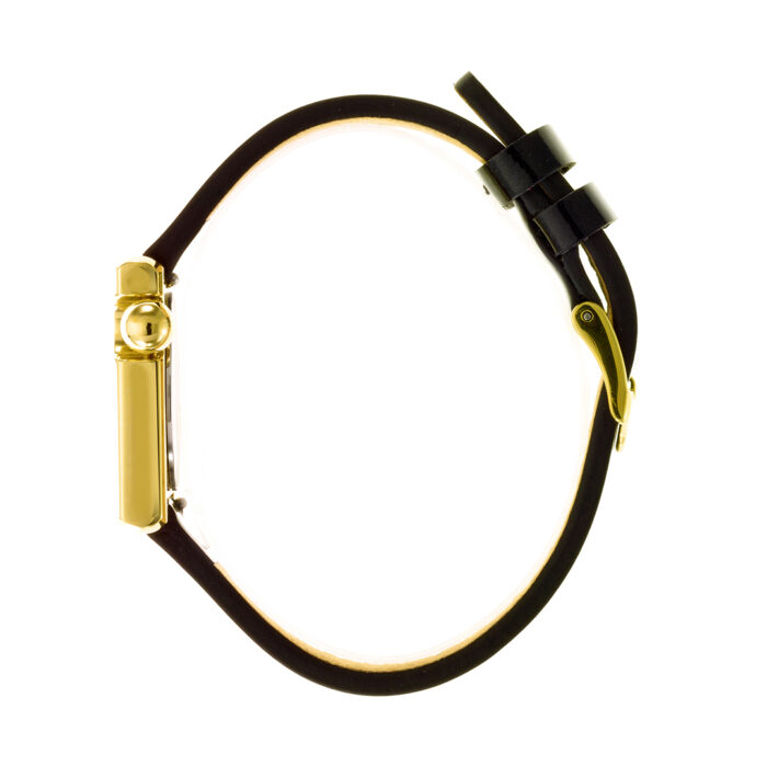 Orologio Lip Mach 2000 Mini Square Nero Oro 671178 - immagine 3