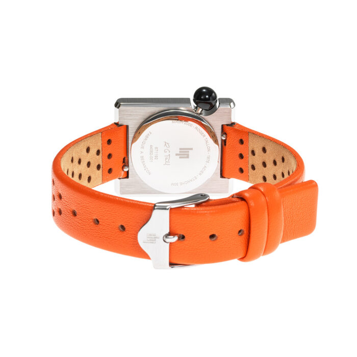 Orologio Lip Mach 2000 Mini Square Arancia 671192 - immagine 4