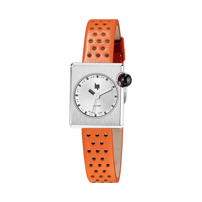 Orologio Lip Mach 2000 Mini Square Arancia 671192