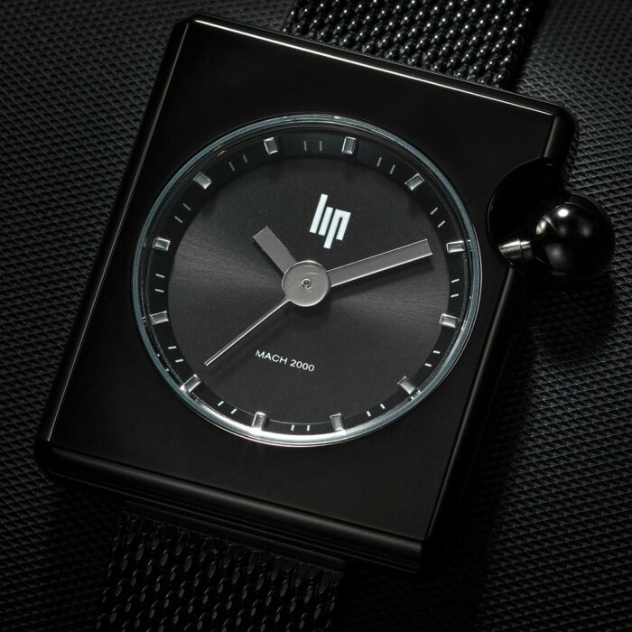 Orologio Lip Mach 2000 Mini Square Nero 671391 - immagine 2