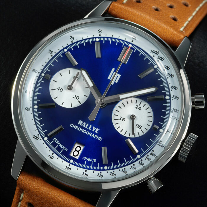Orologio Lip Rallye 39mm - Quadrante Blu - immagine 4