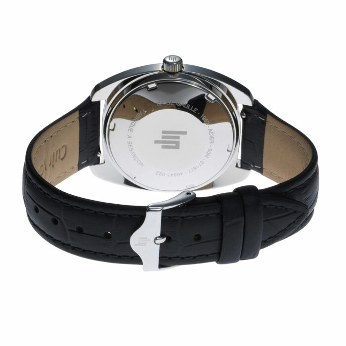 Orologio Lip GDG 35mm - Cinturino Pelle Nera - immagine 2