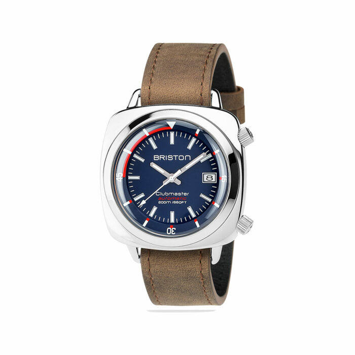 Orologio Briston Clubmaster Diver Cinturino Pelle