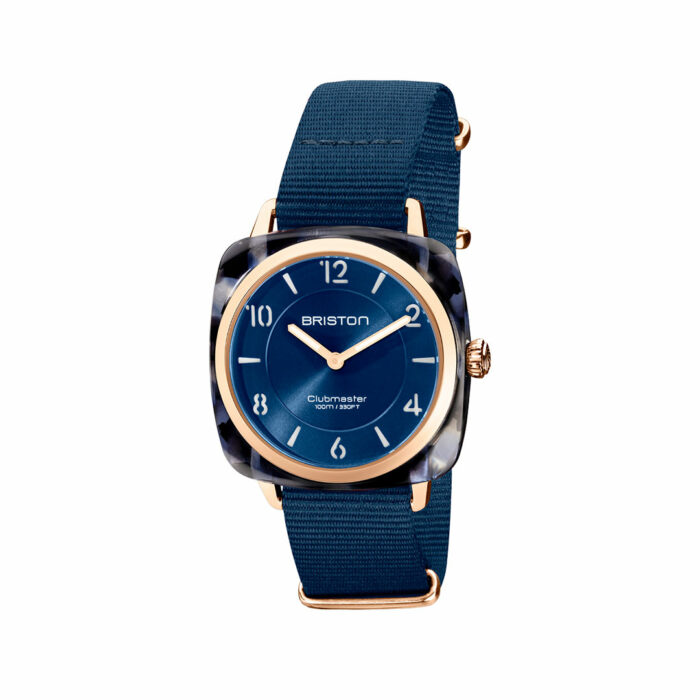 Orologio Briston Clubmaster Chic Gold Blu Notte