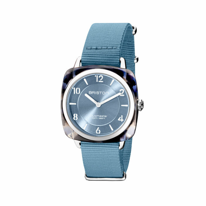 Orologio Briston Clubmaster Chic Blu Ghiacciaio