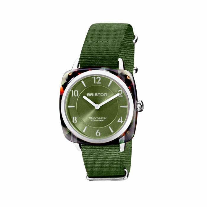 Orologio Briston Clubmaster Chic Verde Oliva