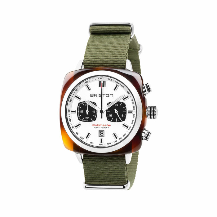 Orologio Briston Clubmaster Classic Verde Militare