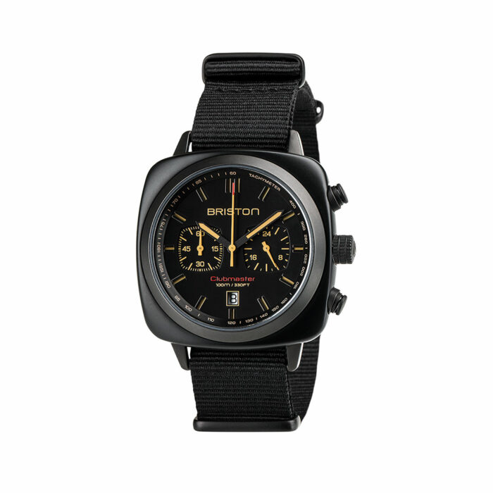 Orologio Briston Clubmaster Sport Nero Opaco