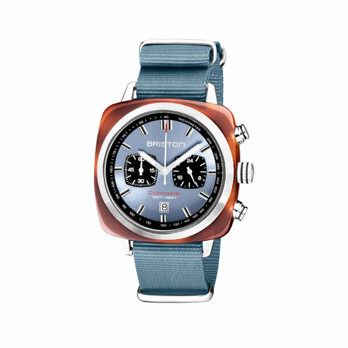 Orologio Briston Clubmaster Sport Blu Ghiaccio