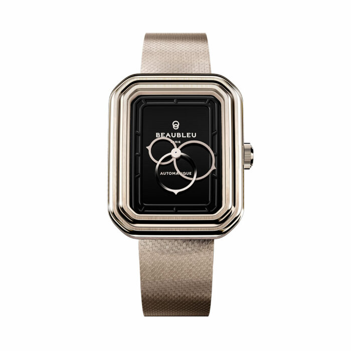 Orologio Beaubleu Ecce Figura Onice Oro Rosa