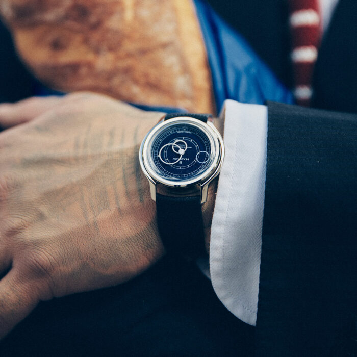 Orologio Beaubleu Seconde Française 19.24 Blu - immagine 2