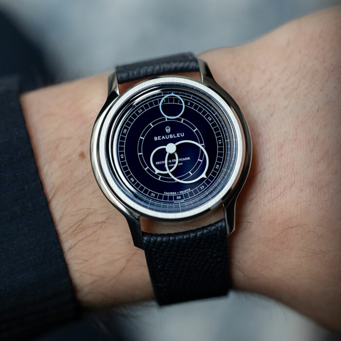 Orologio Beaubleu Seconde Française 19.24 Blu - immagine 3