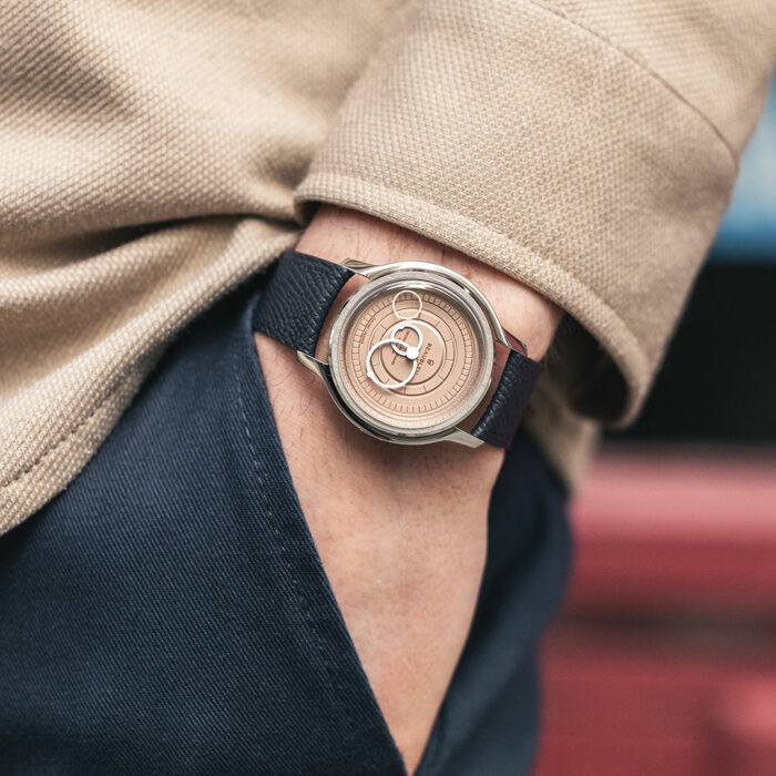 Orologio Beaubleu Seconde Française 20.24 Salmone - immagine 3