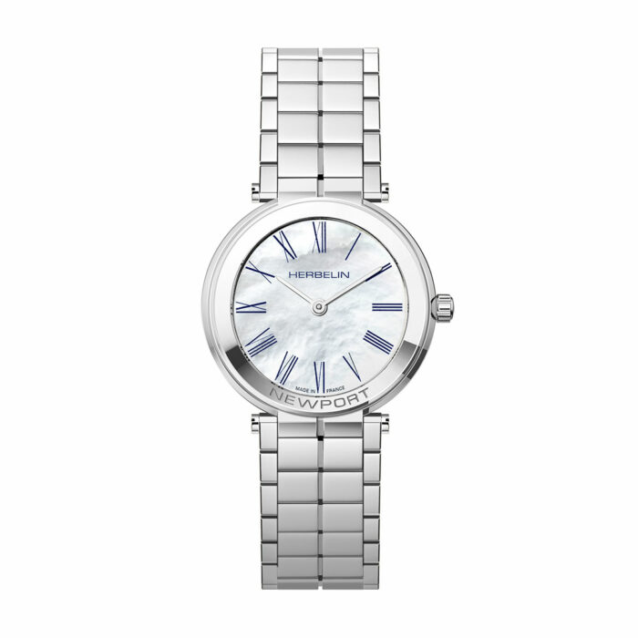 Orologio Herbelin Newport Slim Madreperla Acciaio