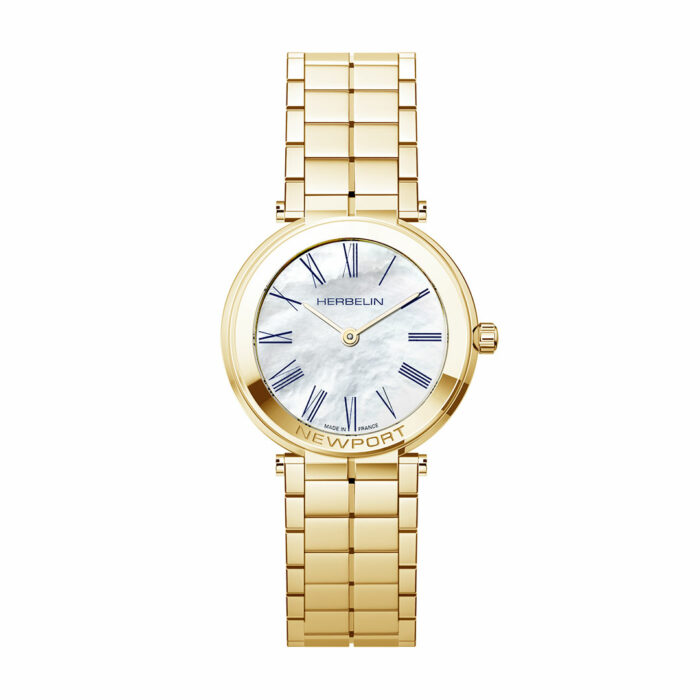 Orologio Herbelin Newport Slim Madreperla Oro