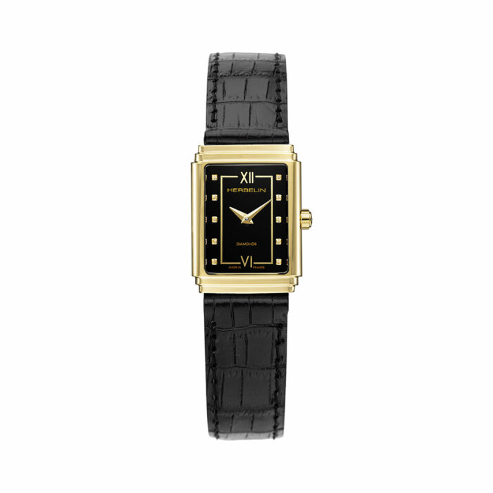 Orologio Herbelin Art Déco 1925's Diamante