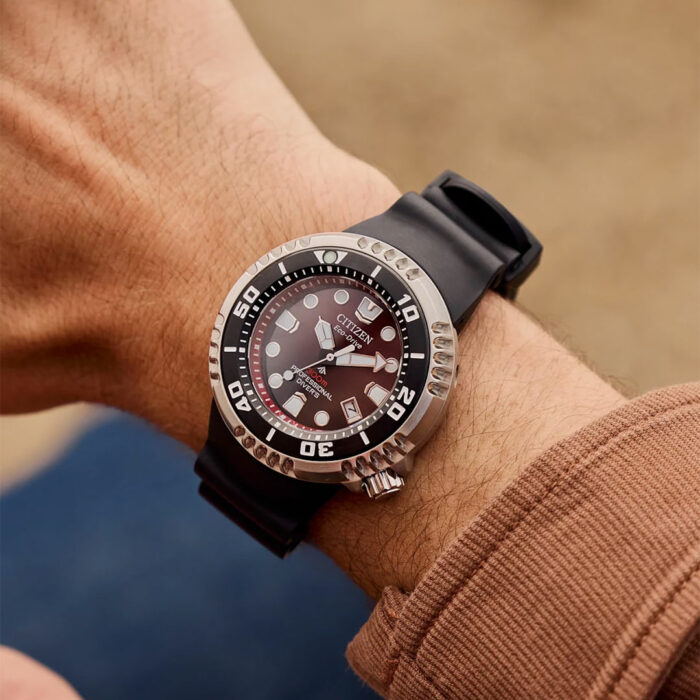 Orologio Citizen Promaster Diver Rosso BN1024-01Z - immagine 5