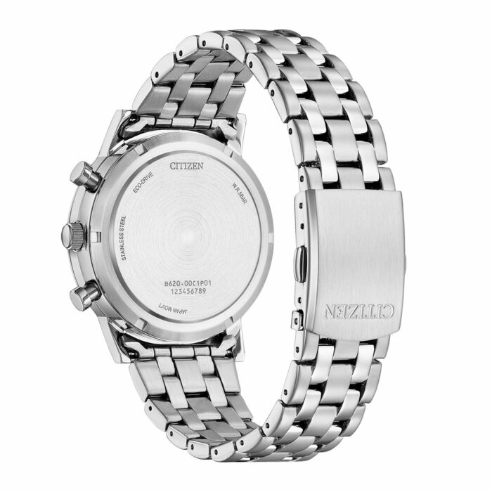 Orologio Citizen Cronografo Acciaio Verde CA4630-53X - immagine 3