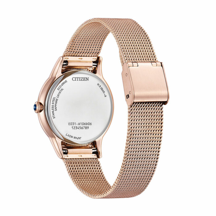 Orologio Citizen L Eco-Drive Oro Rosa EM1153-88A - immagine 2