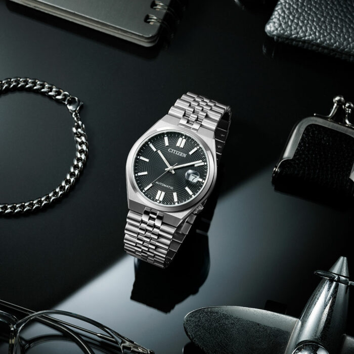 Orologio Citizen Tsuyosa 60 Nero NK0020-55E - immagine 4