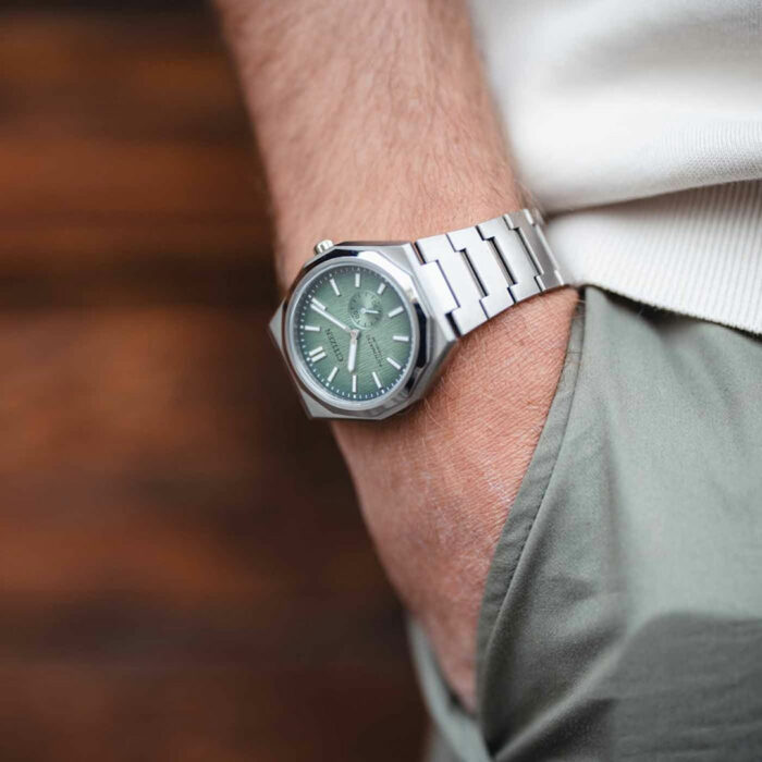 Orologio Citizen Zenshin 60 Super Titanium Verde NK5020-58X - immagine 5