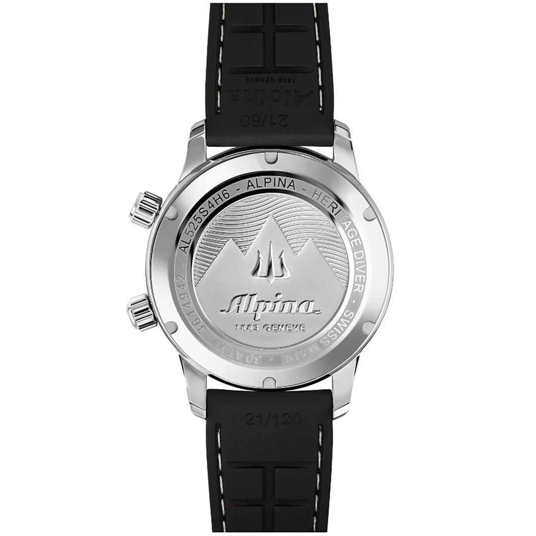 Orologio Alpina Seastrong Diver 300 Heritage AL-525S4H6 - immagine 5