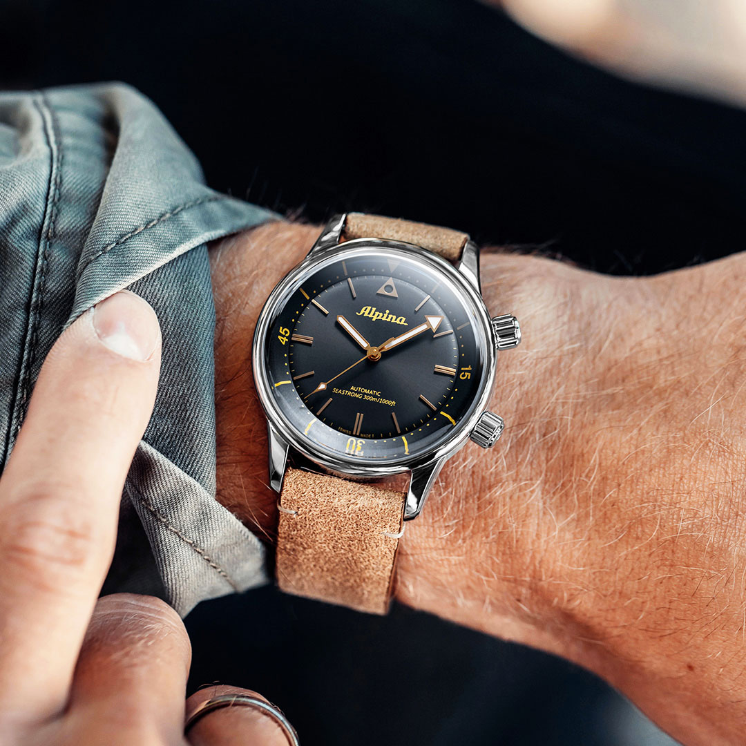 Orologio Alpina Heritage Seastrong Diver 300 AL-520BY4H6 - immagine 4