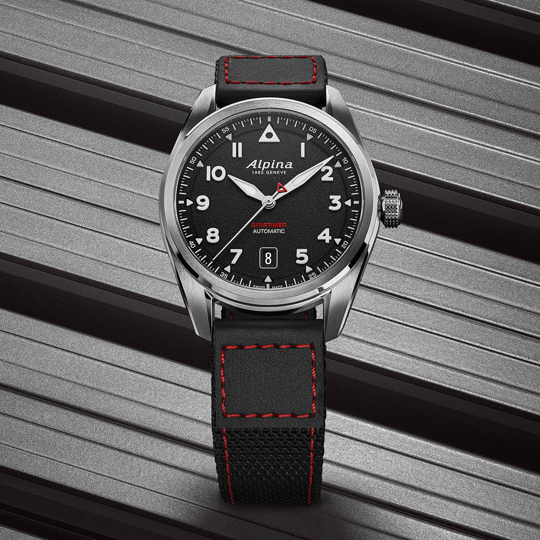 Orologio Alpina Pilot Automatic AL-525BW4S36 - immagine 2
