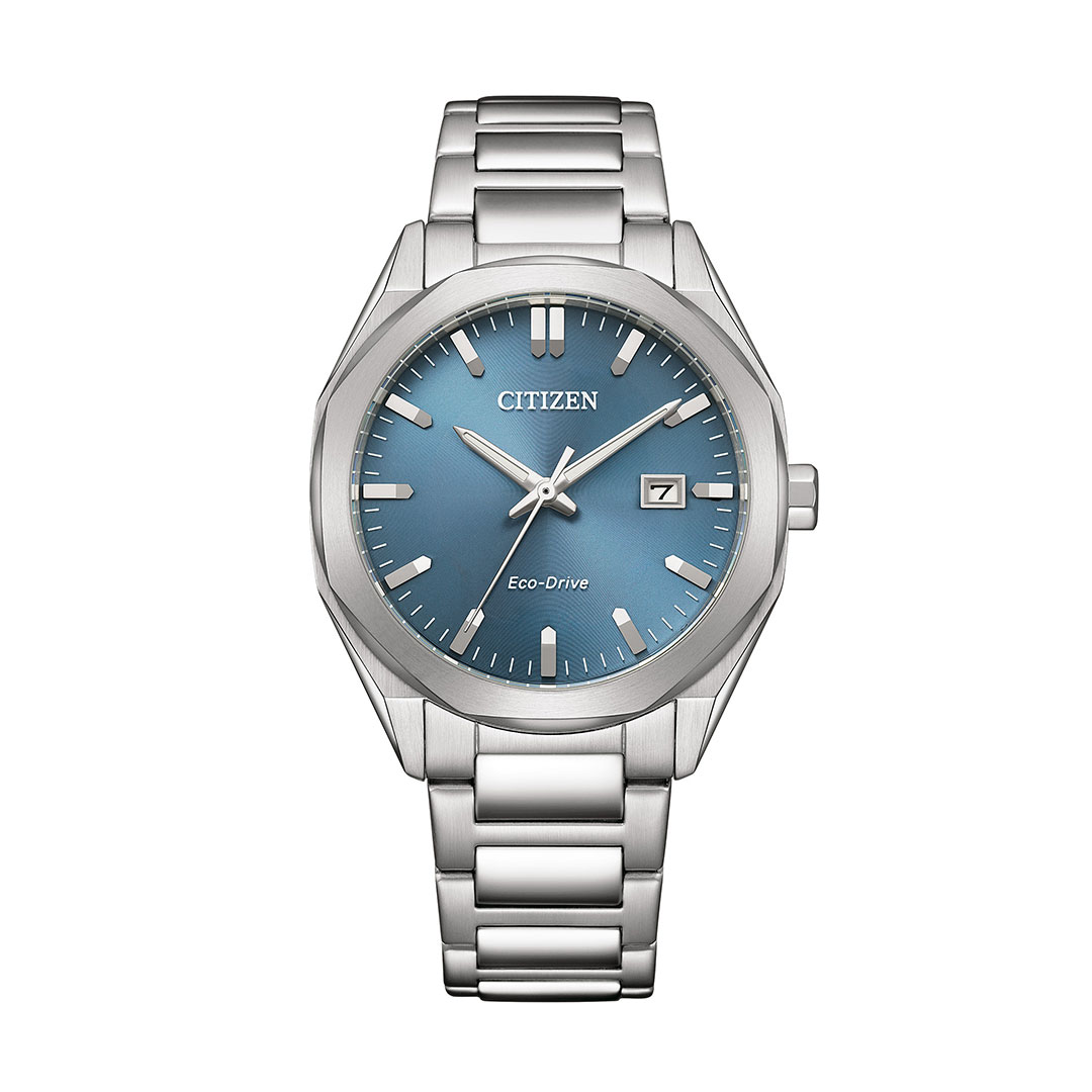 Orologio Citizen Metropolitan Acciaio Quadrante Blu BM7620-83M