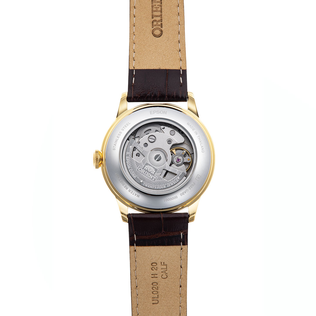 Orologio Orient Bambino Piccoli Secondi Quadrante Dorato RA-AP0106S - immagine 4
